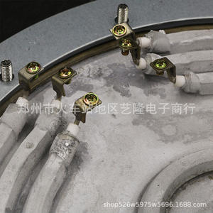 Placa Calefactora Eléctrica de 35 cm y 9000 W con Temperatura Ajustable, Carcasa Metálica, Elemento Calefactor de Bobina, 220 V 380 V - Product Image 2