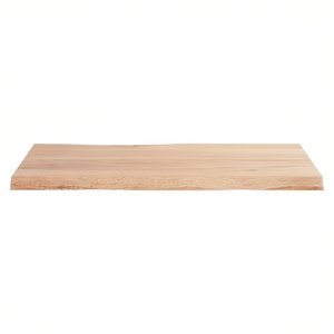 Tablero de Madera Maciza con Borde Natural, 39.4 x 23.6 Pulgadas, Rectangular, Estilo Rústico - Product Image 1