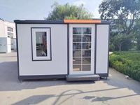 Contenedor expandible de nuevo estilo de lujo, casa de estar, Villa, casa pequeña prefabricada para uso en apartamentos de Hotel al aire libre