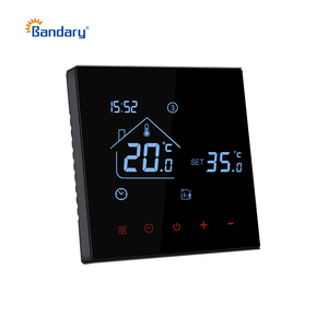Caldeira a gás <span class=keywords><strong>digital</strong></span> quarto piso aquecimento eletrônico não programável temperatura controlador ar condicionado inteligente termostato alexa - Product Image 1
