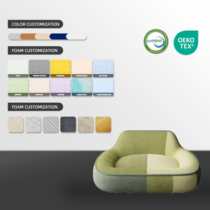 MOQ100 Abnehmbares Hunde bett Factory Custom <span class=keywords><strong>Memory</strong></span> <span class=keywords><strong>Foam</strong></span> Hunde bett Großes wasch bares ortho pä disches <span class=keywords><strong>Memory</strong></span> <span class=keywords><strong>Foam</strong></span> Haustier Hunde bett Anti-Rutsch-Boden - Product Image 4