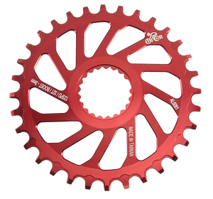 Plateau simple stable pour VTT R1-22, pignon en alliage d'aluminium 6061 pour manivelle de vélo de montagne, pièce de retenue de chaîne décalée de 3 mm pour amélioration - Product Image 1