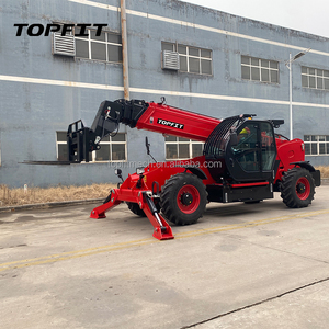TOPFIT Factory - Último Modelo de Manipulador Telescópico con Motor Diésel para Construcción de Zanjas, Capacidad de Cucharón de 1.5m, Alto Rendimiento - Product Image 1