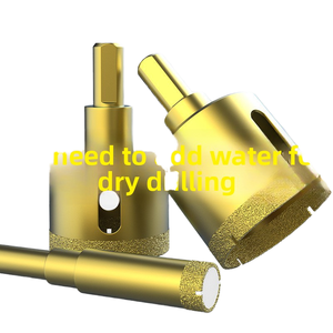 Huhao 6-60mm laiton soudure diamant noyau forets scie cloche pour verre émaillé <span class=keywords><strong>carrelage</strong></span> marbre béton céramique Cutter - Product Image 5