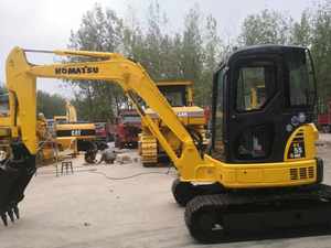 Pelle d'occasion Mini Komatsu PC56 PC55 Haute qualité du Japon 5,6 tonnes Petite pelle d'occasion durable komatsu PC56 - Product Image 5