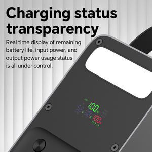 <span class=keywords><strong>JOKO</strong></span> พาวเวอร์แบงค์แบบพกพา ความจุ 80000mAh แบตเตอรี่ลิเธียมโพลิเมอร์ ชาร์จเร็ว 35W พร้อมพอร์ต Type-C/USB รองรับแรงดันไฟฟ้า 12V สำหรับโทรศัพท์มือถือ - Product Image 3