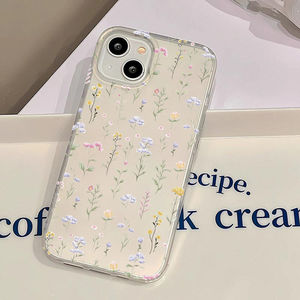 Funda de Teléfono Mate con Diseño Floral Fresco, Estilo Moderno INS <span class=keywords><strong>para</strong></span> <span class=keywords><strong>iPhone</strong></span> 14/15/16/17/17 <span class=keywords><strong>Pro</strong></span> Max - Product Image 5