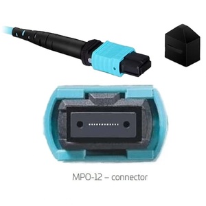 10m 20m 30m 50m <strong>MPO</strong> <strong>Patch</strong> <strong>Cord</strong> Fiber optic Communicational Cable 12 Core OM3 <strong>MPO</strong> To <strong>MPO</strong> Fiber Optic <strong>Patch</strong> Cable - Product Image 1