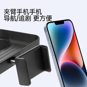 Car Center <b>Console</b> Tray Multi Functional Phone Holder With Cup Holder Storage Organizer For Car Interior ABS Material - Product Image 5