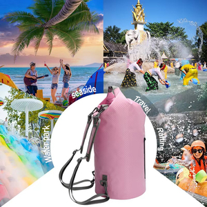 Sac à dos étanche en fibre de carbone pour femme avec bandoulière réglable pour rafting de plage et randonnée - Product Image 5