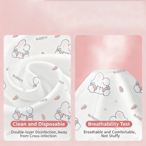 Nouveau drap de lit non tissé de voyage jetable de haute qualité <span class=keywords><strong>pour</strong></span> <span class=keywords><strong>deux</strong></span> <span class=keywords><strong>personnes</strong></span> ensemble de quatre pièces paquet individuel avec motif de dessin animé - Product Image 4