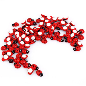 Commercio all'ingrosso Coccinella di Legno Forme di Legno Coccinella Adesivi <span class=keywords><strong>per</strong></span> la Decorazione - Product Image 6