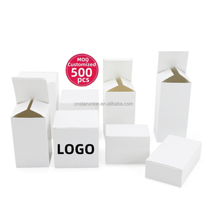 Scatole di carta di dimensioni di Design senza fabbrica lozione per il corpo olio per capelli cosmetici prodotti per la cura della pelle per la cura personale scatola di imballaggio in ceramica - Product Image 6