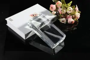 Wholesale China Factory Clear Rectangular Hot Melt Building Glass Blocks Tough Glass Brick Block