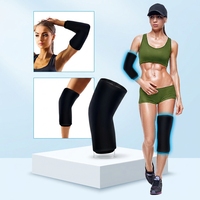 Manchon de compression réutilisable en gel chaud/froid pour genou et coude, idéal pour le sport, les gonflements et le soulagement de la douleur (ODM/OEM)