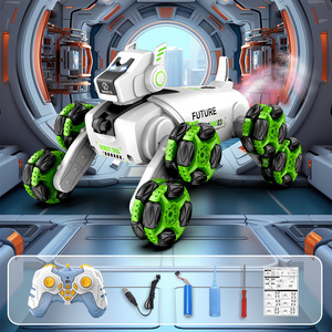 <span class=keywords><strong>Control</strong></span> remoto 360 grados deriva rotación truco música luz mecánica <span class=keywords><strong>Robot</strong></span> perro Spray <span class=keywords><strong>Control</strong></span> RC Animal juguete con 3 colores - Product Image 6