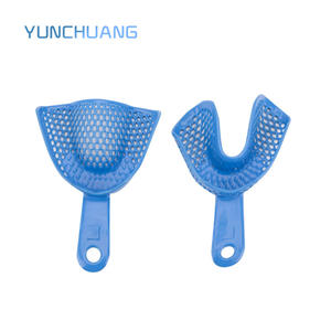 ถาดพิมพ์ฟันแบบใช้แล้วทิ้ง ถาดพลาสติกสำหรับทำฟันปลอม อุปกรณ์พิมพ์ฟัน/ช่องปาก สามารถฆ่าเชื้อด้วยอุณหภูมิสูงได้ - Product Image 4