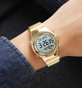 SKMEI 2200 islamique Finder Qibla Direction boussole musulman numérique <span class=keywords><strong>Al</strong></span> <span class=keywords><strong>Fajr</strong></span> Azan montre poignet temps prière noir montre pour hommes ultra - Product Image 3