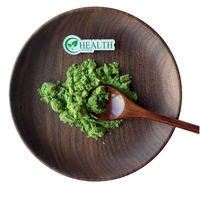 Poudre de jus d'herbe de blé soluble dans l'eau, naturelle, verte, à mailles fines, pour boisson verte et capsules, lyophilisée en vrac, vente en gros