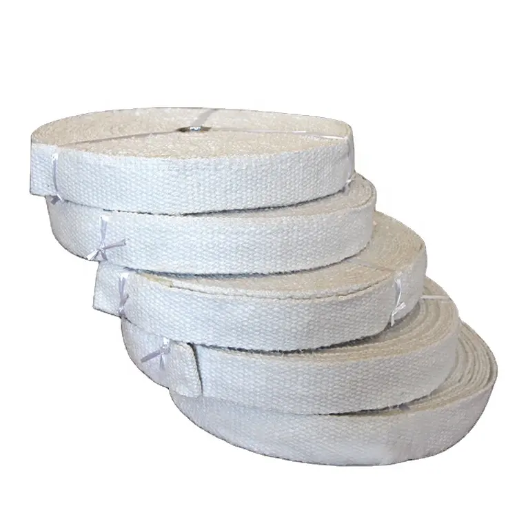 LUYANGWOOL fornitore guarnizione stufa materiale fibra ceramica nastro in fibra di silicato di alluminio