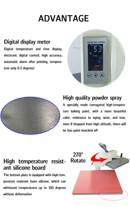 Nueva máquina Manual de prensa de calor ropa sombrero taza placa lienzo cinco en uno <span class=keywords><strong>Htvront</strong></span> máquina de transferencia de calor - Product Image 5