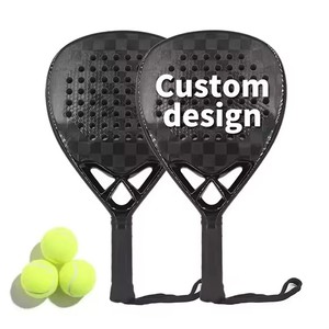 Fabricant en gros de raquettes de padel professionnelles OEM, raquettes de padel en fibre de carbone 18K, raquettes de padel en carbone personnalisées - Product Image 4