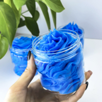 Savon artisanal bleu Nila Glow en gros : contrôle du sébum, éclaircissant, lissant la peau