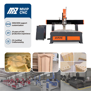 Machine de découpe CNC à tête inclinée <span class=keywords><strong>4</strong></span> axes pour le bois, avec contrôleur DSP, moteur unique, haute rigidité, pour la création d'œuvres murales - Product Image 5