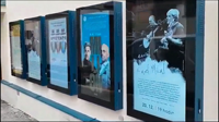Totem publicitaire intelligent mural pour l'extérieur Lecteur multimédia Affichage numérique à LED Kiosque éducatif pour magasins de détail Affichage LCD
