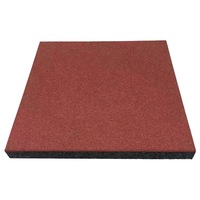 Tapis de sol en caoutchouc pour salle de sport à bas prix 100*100cm