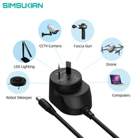 Adaptateur secteur universel CE CB en promotion, compatible AC 3V 5V 6V 6.5V 9V 24V 1A 2A 3A