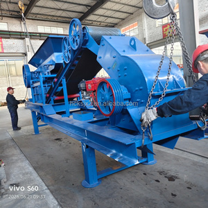Trituradora de Piedra Portátil con Motor Diésel, Nueva Tecnología para Ladrillos de Arcilla, Hormigón y Residuos, Trituradora de Martillos para Fabricación de Arena - Product Image 2
