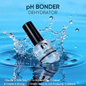 Hanyi 15ml Gel UV sans acide Préparateur de vernis à ongles Déshydratant Primer Set LED Séchage rapide 3 secondes Réduit l'huile des ongles OEM Personnalisé pH Designer - Product Image 5