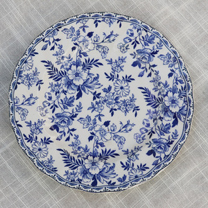 Assiettes de Dîner et Assiettes à Dessert en Porcelaine Britannique Vintage, Vente Chaude Directe Usine Chine, Service JBS pour Décoration Maison, Hôtel, Fête - Product Image 2