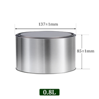 FURUN, el Mejor Contenedor Metálico de 800 ml de China, Lata de Metal con Tapa para Aceite de Motor, Ceniza Atómica, Masilla, Pintura, Pegamento, Resina