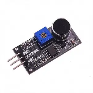 A5-Modulo sensore di rilevamento del suono Lm393 per un Kit veicolo Modulo trasduttore a elettrete Sonido condensatore