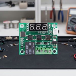 Módulo de Pantalla OLED de Temperatura y Humedad GYS de Alta Precisión con Control Automático NTC TA4-DC10, Plástico IP65 OEM Azul 0.1C - Product Image 3