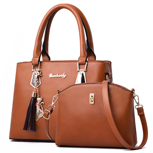 Bolso Tote de Piel Sintética PU 2026 para <span class=keywords><strong>Mujer</strong></span> con Cierre de Cremallera y Decoración de Borlas, Bolso de Mano Moderno, Accesorio de Hombro - Product Image 3