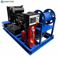 Équipement de nettoyage de canalisations à haute pression 4000 Psi pour les canalisations et tuyaux d'évacuation de 4 à 24 pouces de diamètre