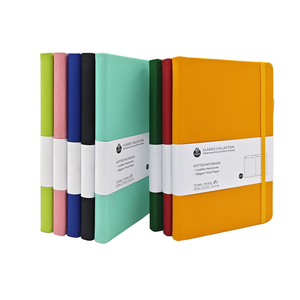 Customized <b>A5</b> Notebook With Elastic Band Horizontal Line Notebook Office Ledger Imitation Leather Student Diary Spot Wholesale - Product Image 1