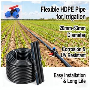 工場価格のバージン素材灌漑システム用ポリエチレンパイプDn40 HDPE 20mmホースパイプ（コリ製） - Product Image 2