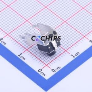 ST-1102VX-6 Tactile Switch Bent Lead Through Hole,6x6mm Switch Single Pole Single Throw Round Button 2.5N Right Angle Insert - Product Image 2