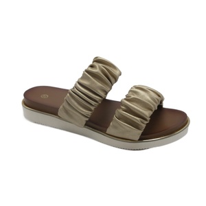Sandalias de Punta abierta con dos correas para <span class=keywords><strong>mujer</strong></span>, zapatos de moda, sandalias de compras al aire libre con soporte de arco anómico y cubrebocas de tacón, novedad - Product Image 6