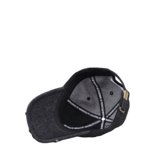 Casquette de baseball en jean personnalisée avec logo brodé, style américain, tissu imperméable, visière incurvée, imprimée, pour homme, tendance, vente en gros - Product Image 5