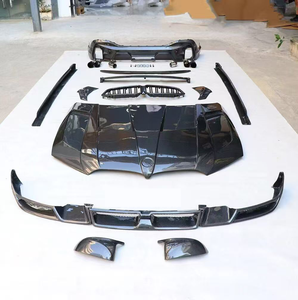 ชุดแต่งคาร์บอนไฟเบอร์สไตล์ La-rte สำหรับ BMW G06 ประกอบด้วยลิ้นหน้า สเกิร์ตข้าง ฝากระโปรง - Product Image 1