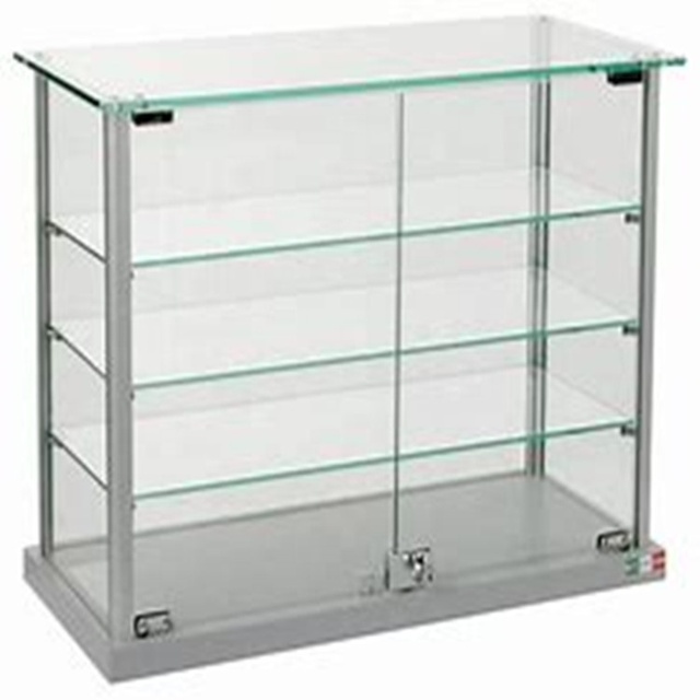 Cut to Size 3.2mm 4mm Tempered Glass Panel for Display Showcase