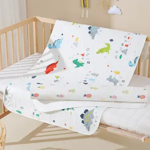 70x110 см моющаяся кровать протектор Водонепроницаемый Детская кровать коврик