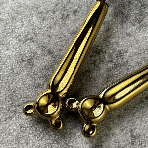 Ensemble de couverts en acier inoxydable avec manche en céramique de haute qualité, couteau et fourchette à manche en forme d'ours tridimensionnel - Product Image 4