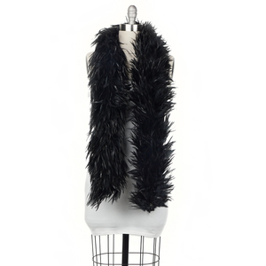 Écharpe naturelle Châle Coque Poulet Coq Plume <span class=keywords><strong>Boa</strong></span> pour Femmes Carnaval Halloween Fête Décor Vêtements Costume Danse Accessoire - Product Image 3