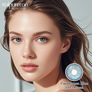 Haipurecon Sweet and Dreamy Blue Color Scheme Beautiful Eyes Vente en gros annuelle de <span class=keywords><strong>lentilles</strong></span> de contact - Product Image 2
